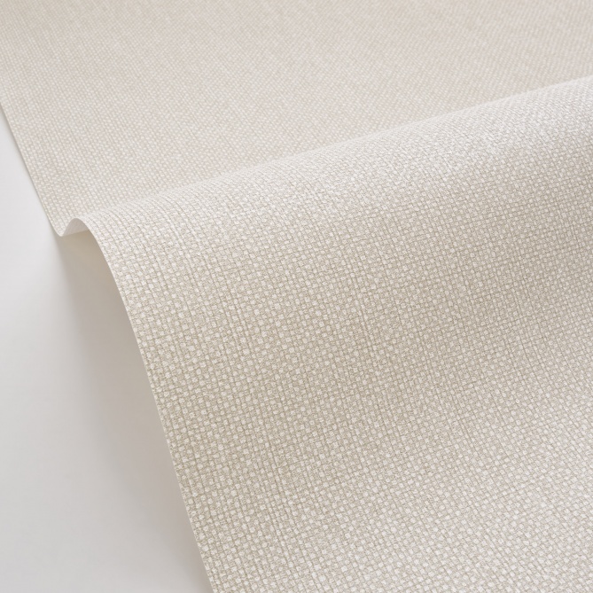 Papel pintado de efecto textil gris lino oscuro - TESSERA 37 | MURAKE - 880239