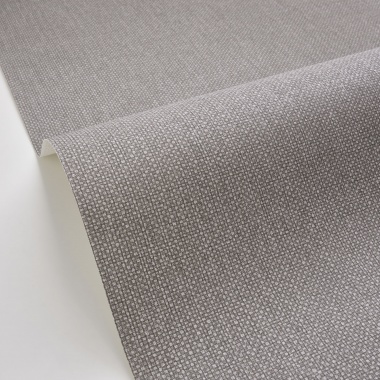Papel pintado de efecto textil gris piedra - TESSERA 39 | MURAKE - 880241