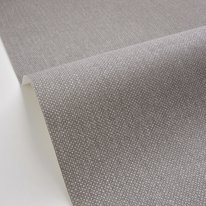 Papel pintado de efecto textil gris piedra - TESSERA 39 | MURAKE - 880241