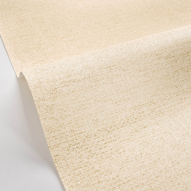 Papel pintado textil metalizado beige y oro - TESSERA METAL 02 | MURAKE - 880244