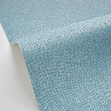 Papel pintado textil metalizado azul madura y oro - TESSERA METAL 04 | MURAKE - 880246
