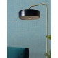 Papel pintado textil metalizado azul madura y oro - TESSERA METAL 04 | MURAKE - 880246