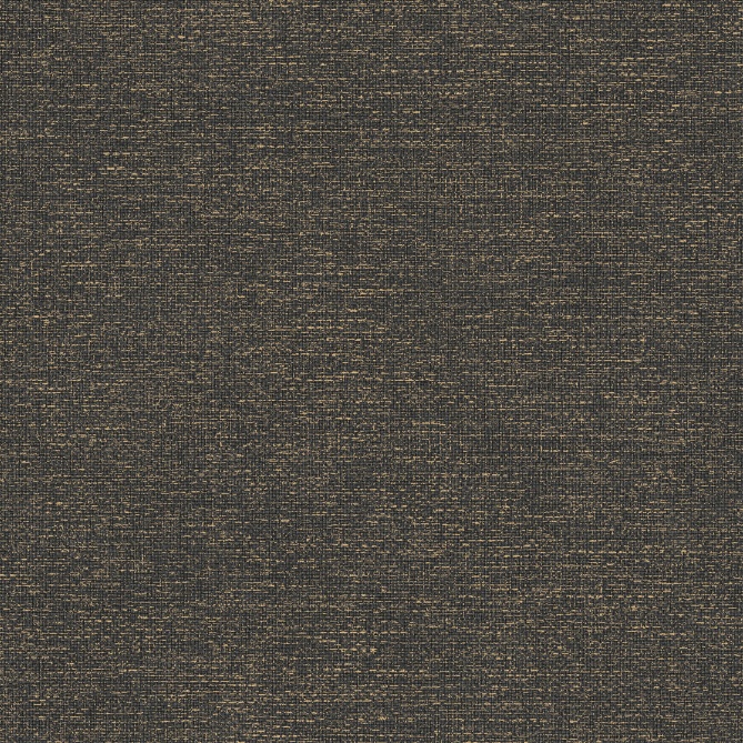 Papel pintado textil metalizado negro y oro - TESSERA METAL 07 | MURAKE - 880249