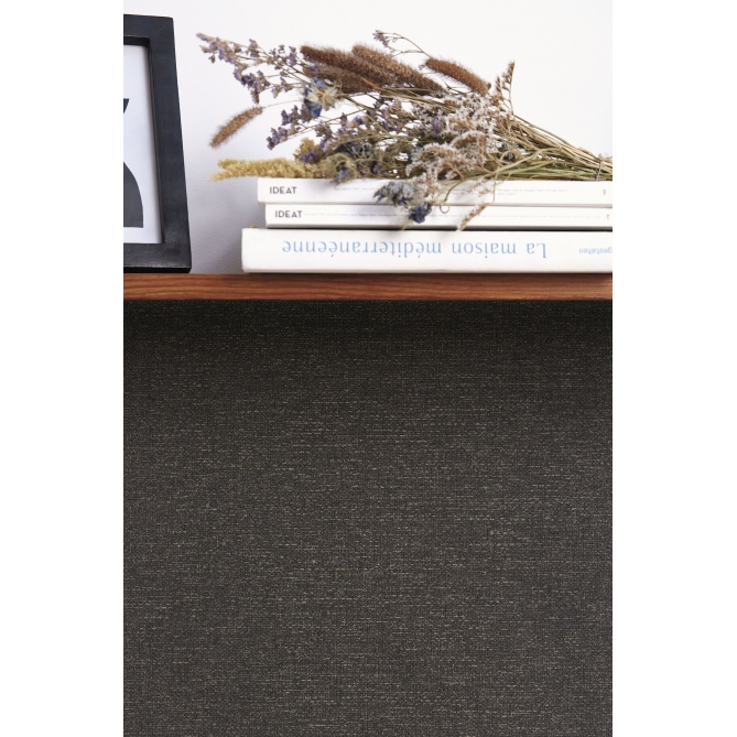 Papel pintado textil metalizado negro y oro - TESSERA METAL 07 | MURAKE - 880249