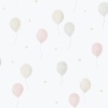 Papel pintado infantil de globos de fiesta rosa - LIFT 01 | MURAKE - 842216