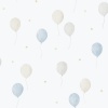 Papel pintado infantil de globos de fiesta azul - LIFT 02 | MURAKE - 842217