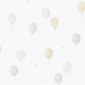 Papel pintado infantil de globos de fiesta beige - LIFT 03 | MURAKE - 842218