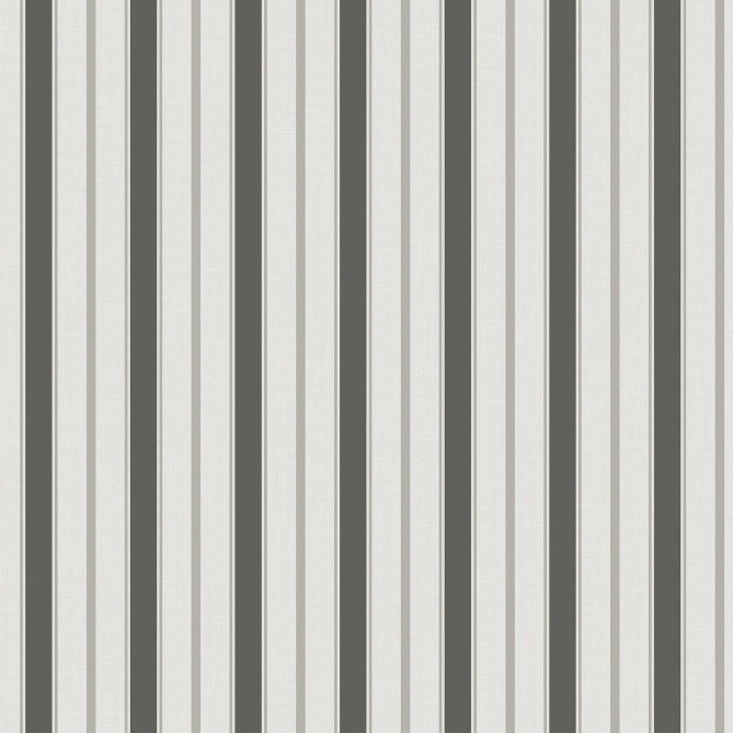 Papel pintado de rayas alternadas negro - THANG 04 | MURAKE - 842179