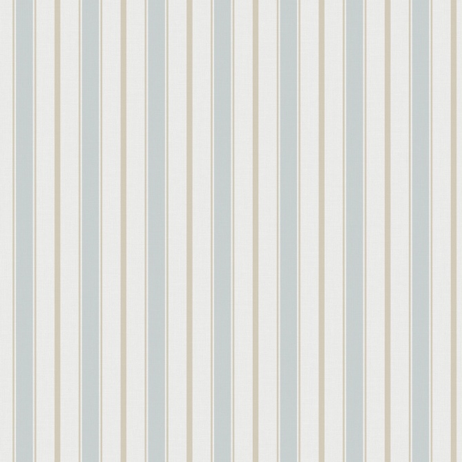 Papel pintado de rayas alternadas azul - THANG 05 | MURAKE - 842180