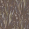 Papel pintado espigas y hojas marrón - NARIVA 07 | MURAKE - 836706