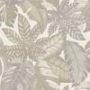 Papel pintado hojas tropicales beige - VENALIA 01 | MURAKE - 836707