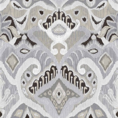 Papel pintado kilim gris - KANTRA 01 | MURAKE - 836713