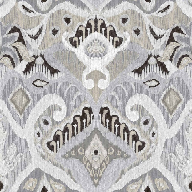 Papel pintado kilim gris - KANTRA 01 | MURAKE - 836713