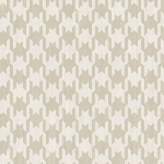 Papel pintado pata de gallo beige - TELMAR 01 | MURAKE - 836721
