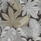 Papel pintado hojas tropicales gris - VENALIA 06 | MURAKE - 836712