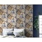 Papel pintado hojas tropicales azul - VENALIA 05 | MURAKE - 836711
