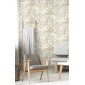 Papel pintado hojas tropicales beige - VENALIA 01 | MURAKE - 836707