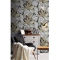 Papel pintado hojas tropicales gris - VENALIA 06 | MURAKE - 836712