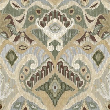Papel pintado kilim verde - KANTRA 02 | MURAKE - 836714