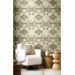 Papel pintado kilim verde - KANTRA 02 | MURAKE - 836714