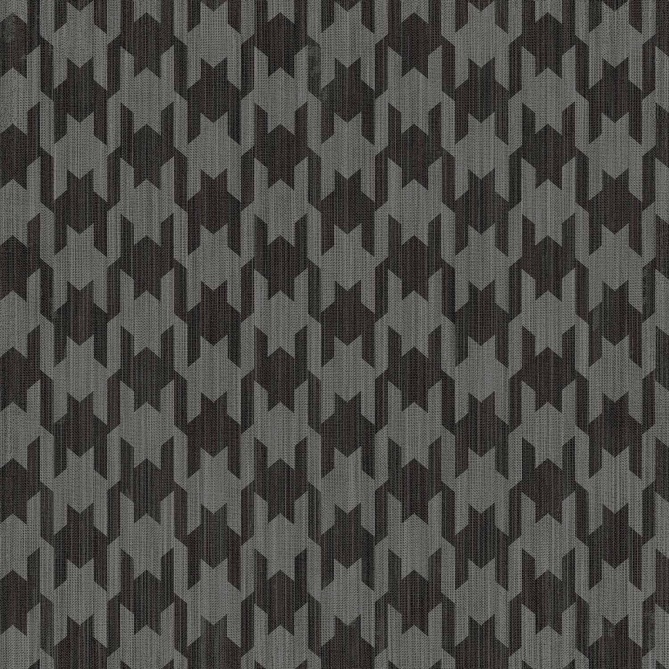 Papel pintado pata de gallo gris - TELMAR 05 | MURAKE - 836725