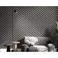 Papel pintado pata de gallo gris - TELMAR 05 | MURAKE - 836725