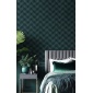 Papel pintado pata de gallo verde - TELMAR 04 | MURAKE - 836724