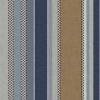Papel pintado rayas y pata de gallo azul - RILONA 03 | MURAKE - 836728