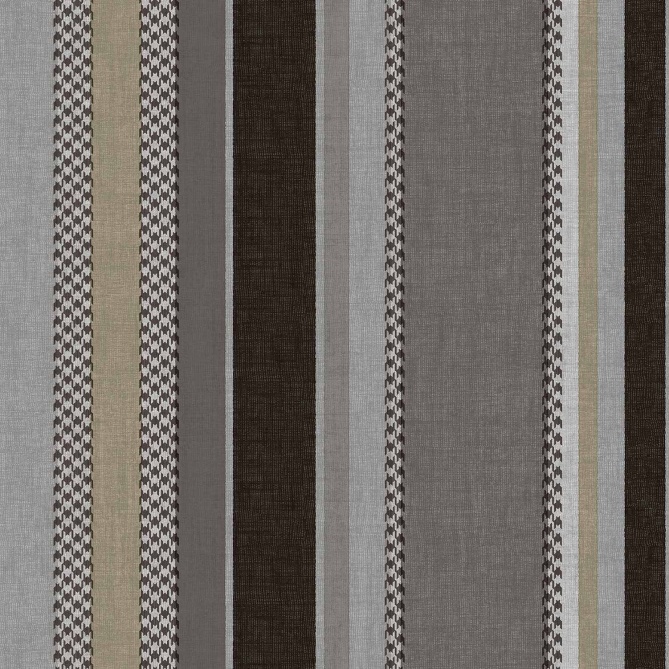 Papel pintado rayas y pata de gallo gris - RILONA 04 | MURAKE - 836729