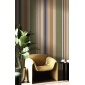 Papel pintado rayas y pata de gallo beige - RILONA 01 | MURAKE - 836726
