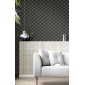 Papel pintado tejido entrelazado gris - VARANI 01 | MURAKE - 836730