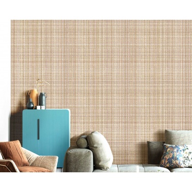Papel pintado tejido entrelazado rosa - VARANI 03 | MURAKE - 836732