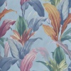Papel pintado hojas alargadas azul - LIRVANA 04 | MURAKE - 836767