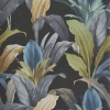 Papel pintado hojas alargadas gris - LIRVANA 07 | MURAKE - 836770