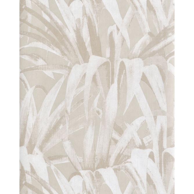 Papel pintado hojas de palmera beige - PALVENA 01 | MURAKE - 836771