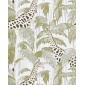 Papel pintado jirafas y palmeras verde - ZALUNIA 01 | MURAKE - 836775