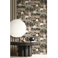 Papel pintado jardín oriental negro - JARDENA 04 | MURAKE - 836784