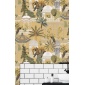 Papel pintado jardín oriental beige - JARDENA 03 | MURAKE - 836783