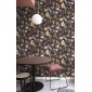 Papel pintado flores y aves negro - AVILORA 03 | MURAKE - 836787
