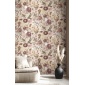 Papel pintado flores y aves rosa - AVILORA 02 | MURAKE - 836786
