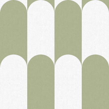 Papel pintado arcos bicolor verde - ARQUENA 01 | MURAKE - 836791