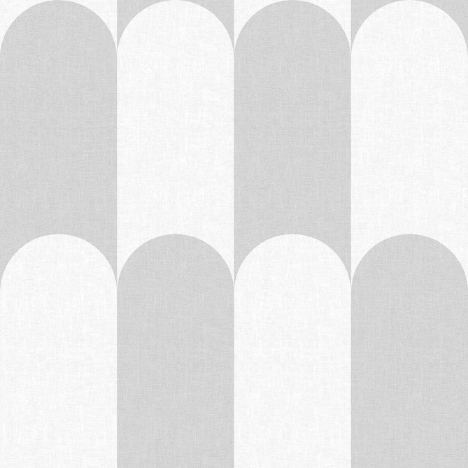 Papel pintado arcos bicolor gris - ARQUENA 02 | MURAKE - 836792