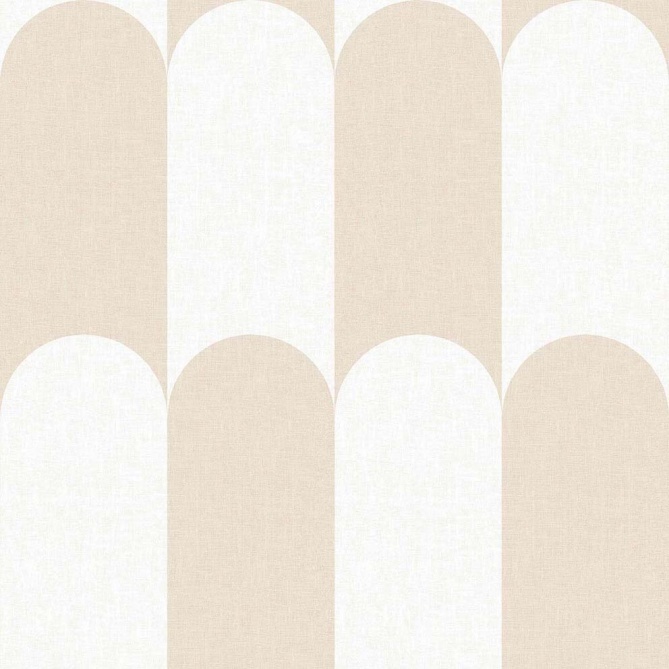 Papel pintado arcos bicolor beige - ARQUENA 03 | MURAKE - 836793