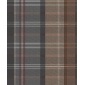Papel pintado cuadros escoceses marrón - CALDREN 03 | MURAKE - 836800