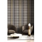 Papel pintado cuadros escoceses gris - CALDREN 05 | MURAKE - 836802