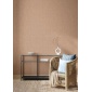 Papel pintado liso efecto lino rosa - LINAREL 05 | MURAKE - 836813