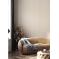 Papel pintado liso efecto lino blanco roto - LINAREL 01 | MURAKE - 836809