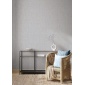 Papel pintado liso efecto lino gris - LINAREL 10 | MURAKE - 836818
