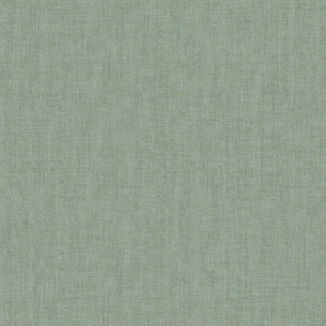 Papel pintado liso efecto lino verde - LINAREL 11 | MURAKE - 836819