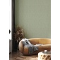 Papel pintado liso efecto lino verde - LINAREL 11 | MURAKE - 836819
